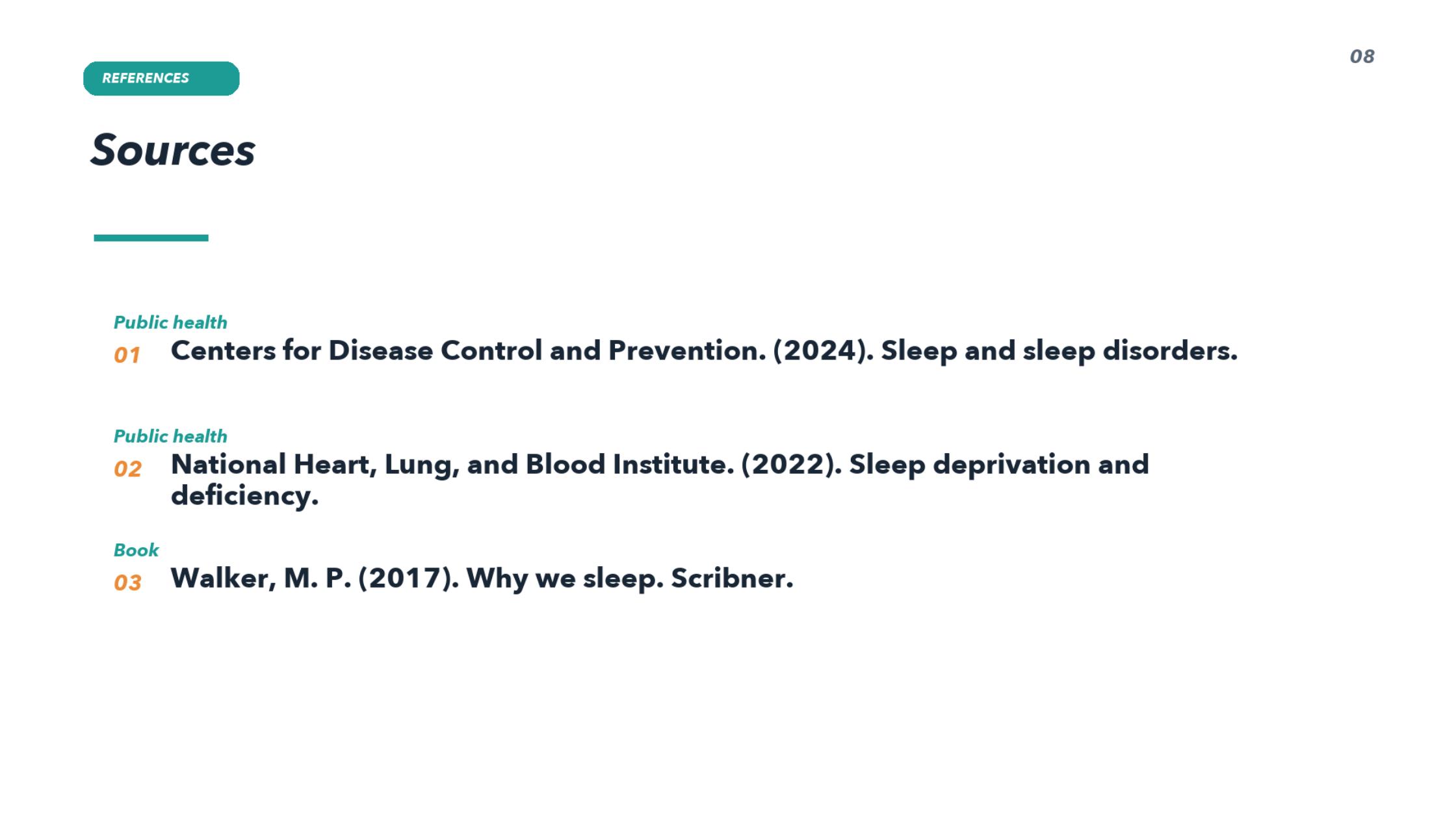 Slide 8: References
