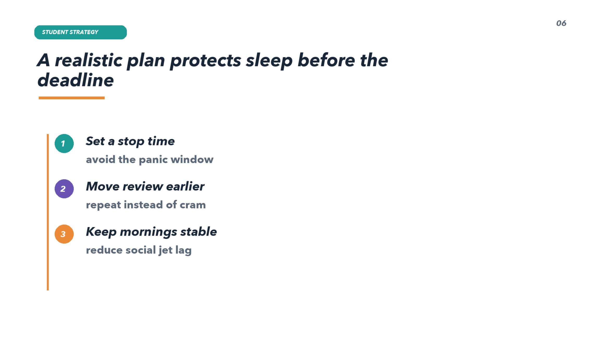 Sleep Helps the Brain Turn Study Into Performance deck PDF preview page 6